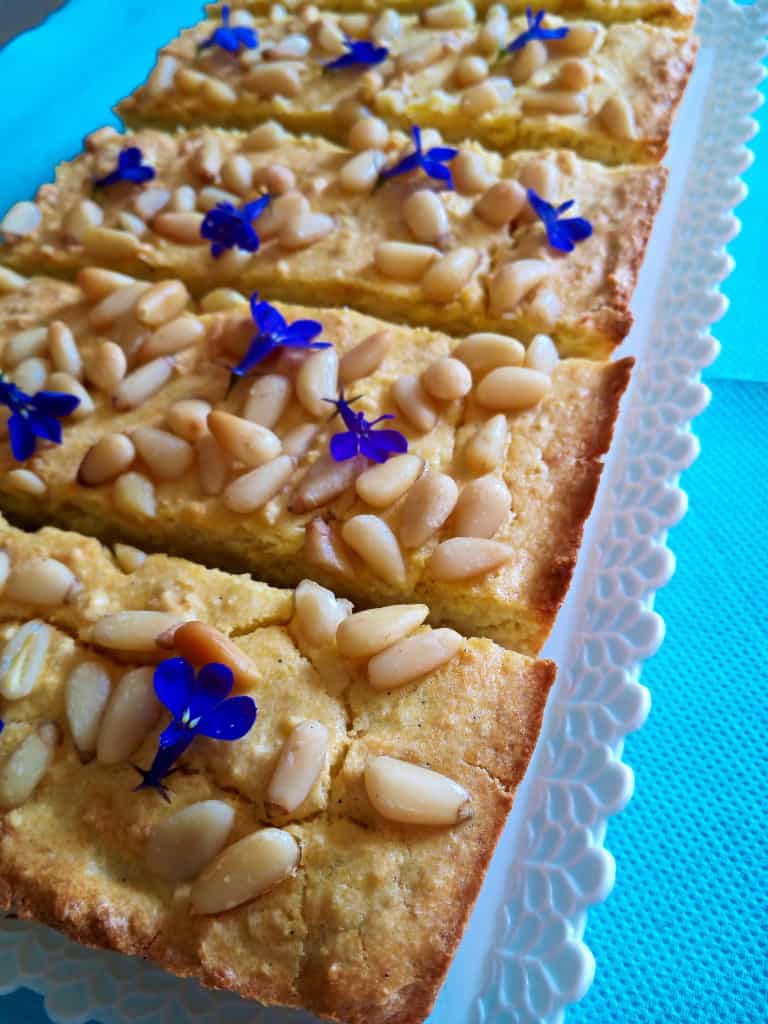 sugar free lemon ricotta sponge cake