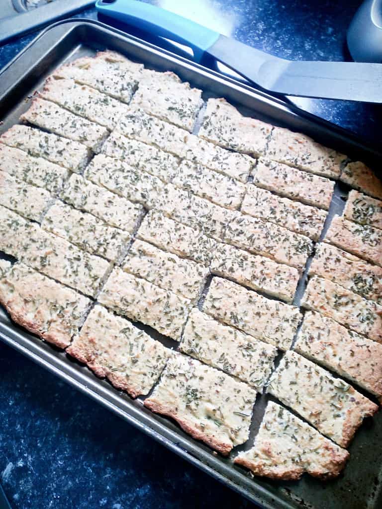 low carb rosemary focaccia bread
