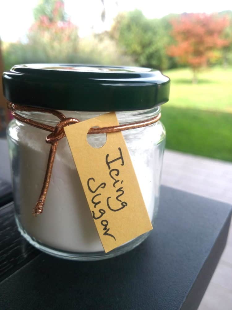 make your own sugar free icing sugar