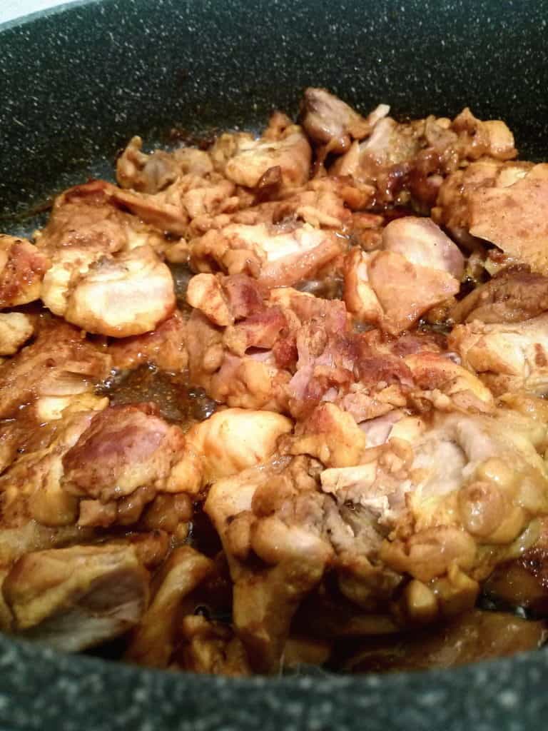 low carb spiced chinese style chicken