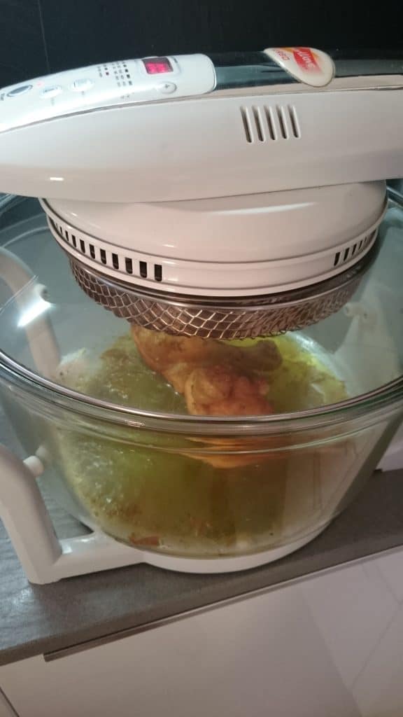 crispy butterflied chicken drumsticks