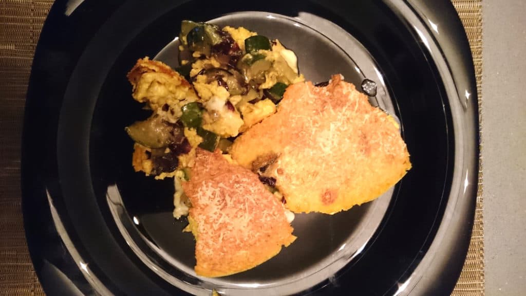 easy zucchini and radicchio bake 5