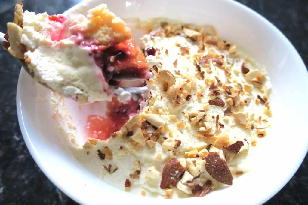 Keto Low Carb Summer Fruits English Trifle