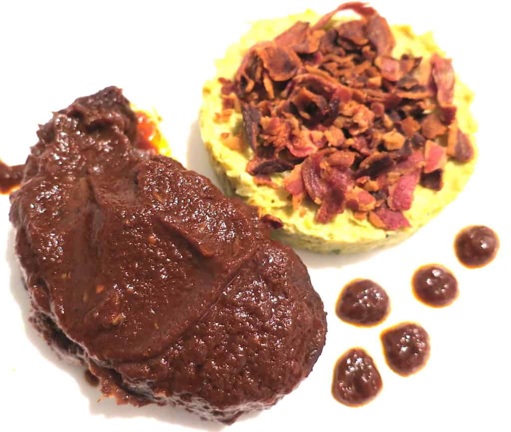 keto beef shin with creamed brussels sprouts