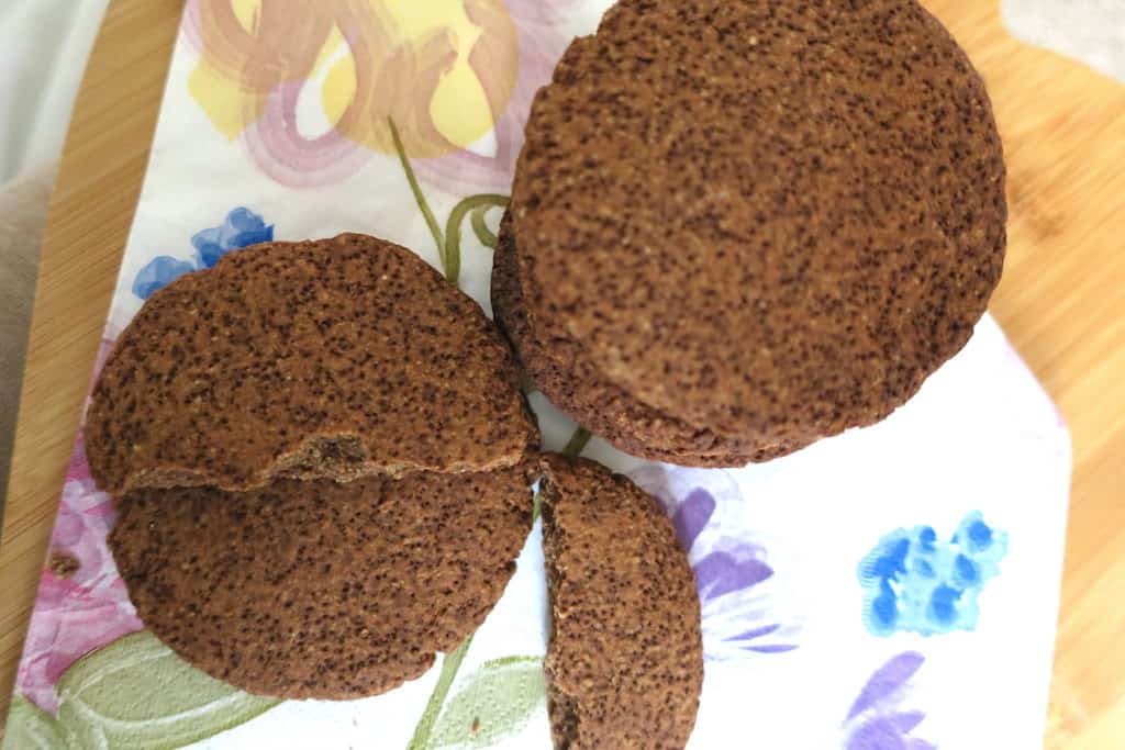 easy keto chocolate almond protein cookies
