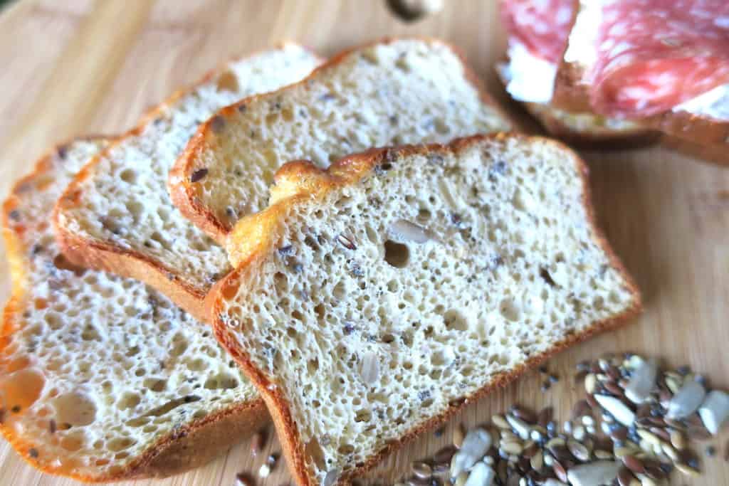 Quick & Easy Keto Low Carb Seeded Protein Bread