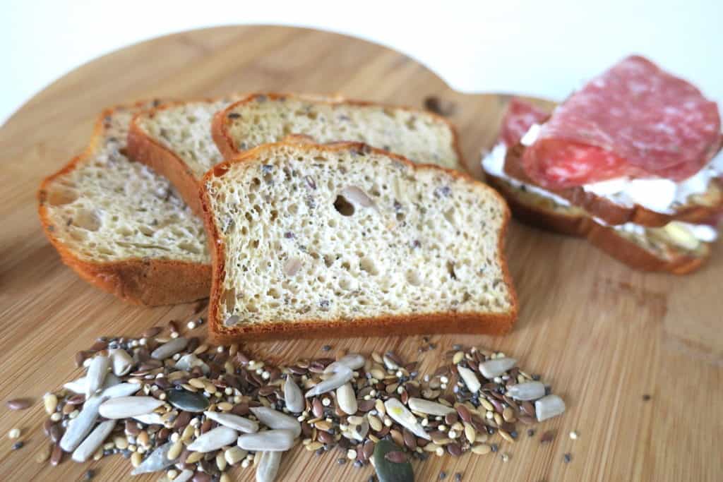 Quick & Easy Keto Low Carb Seeded Protein Bread