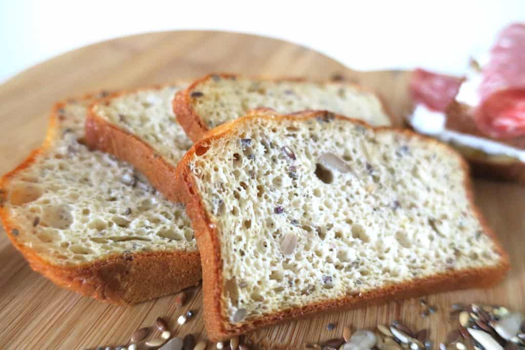 Quick & Easy Keto Low Carb Seeded Protein Bread