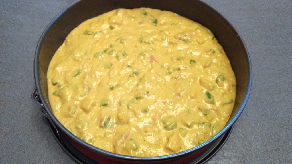 Keto Low Carb Prosciutto, Cheese & Zucchini Quiche