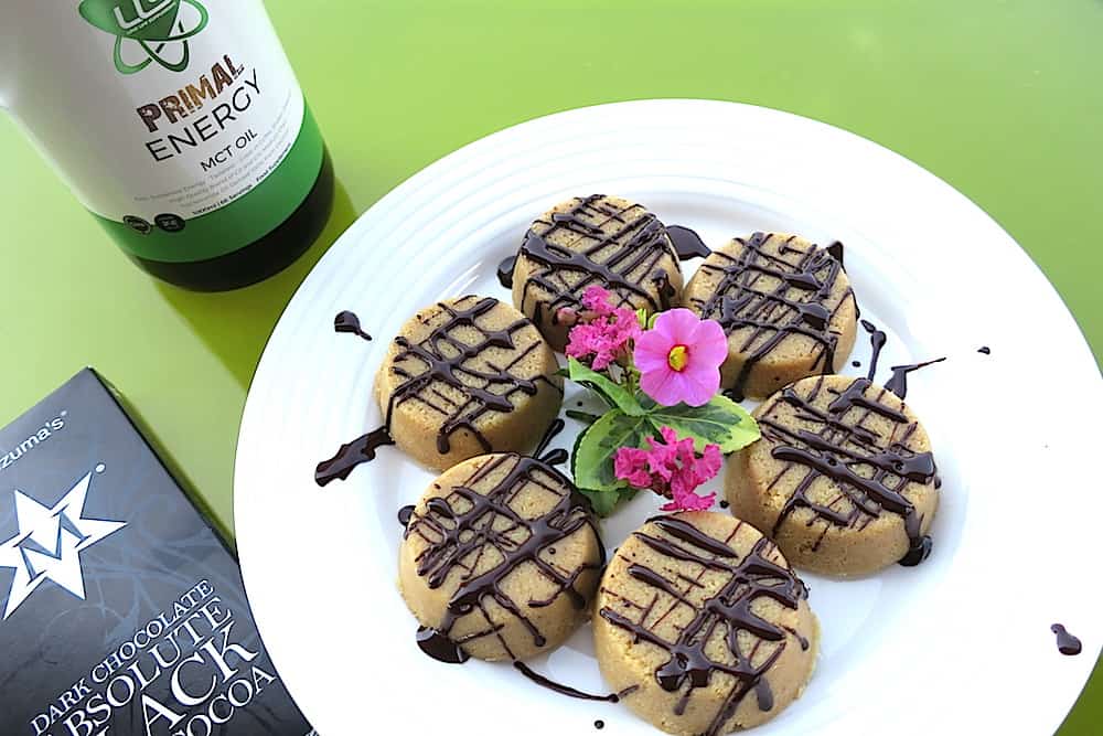 easiest sugar free no-bake nut butter fat cakes