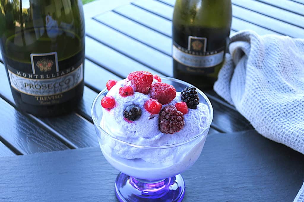 Luxury Sugar Free Prosecco Ice Cream Sorbet