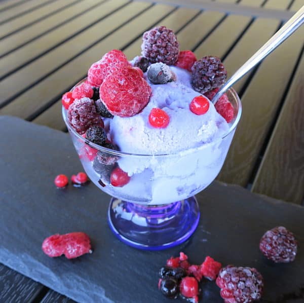 Luxury Sugar Free Prosecco Ice Cream Sorbet