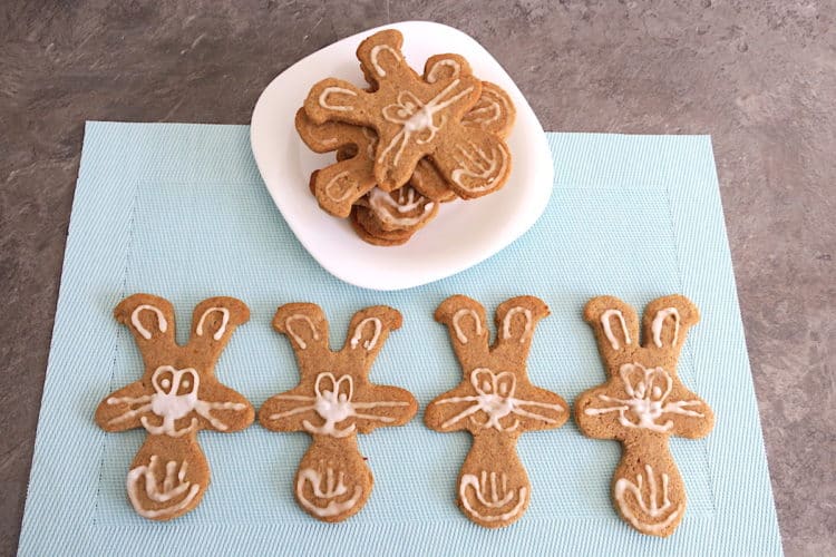 Cute Sugar Free Keto Gingerbread Cats