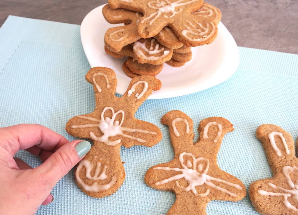 Cute Sugar Free Keto Gingerbread Cats