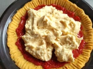 Sugar Free Keto Strawberry Bakewell Tart