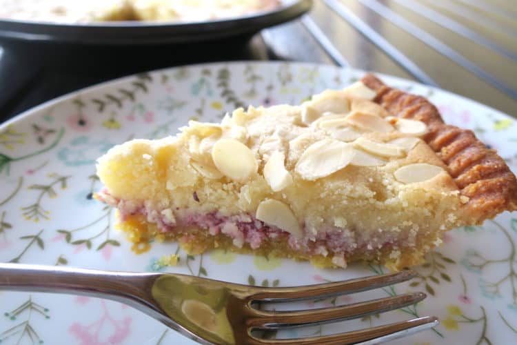 Sugar Free Keto Strawberry Bakewell Tart