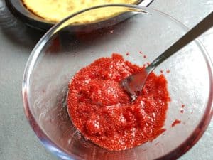 Sugar Free Keto Strawberry Bakewell Tart