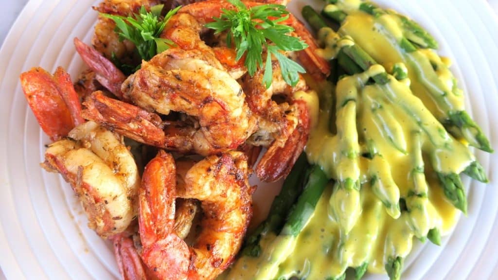 Low Carb Cricket Cajun Argentine Prawns