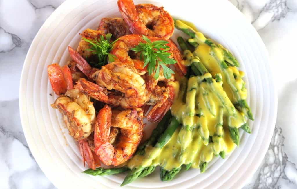 Low Carb Cricket Cajun Argentine Prawns