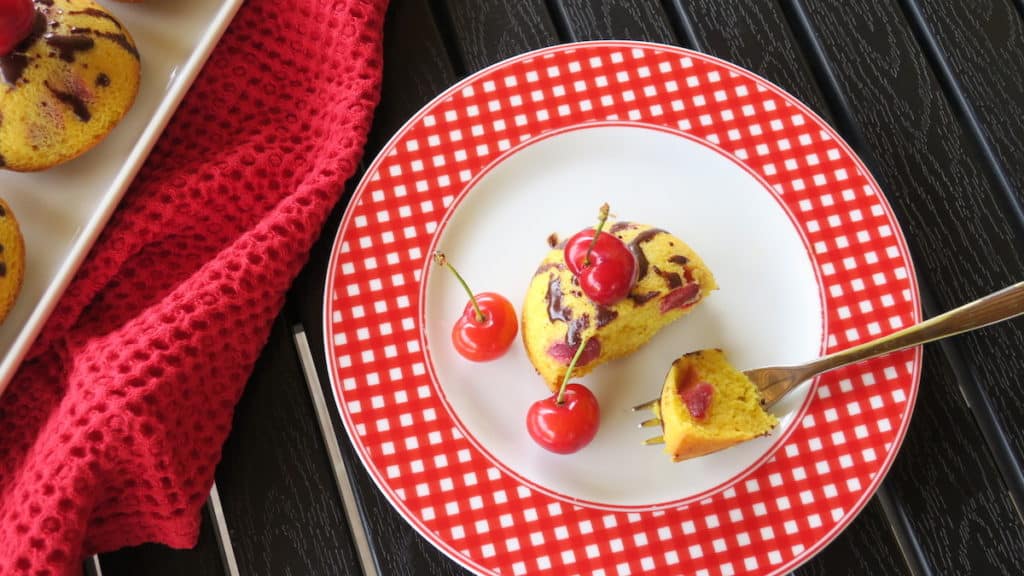 Keto Sugar Free Vanilla Cherry Cake Bombs