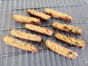 Keto Lemon Posset with Italian Cantucci Biscotti