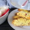 Keto Lemon Posset with Italian Cantucci Biscotti
