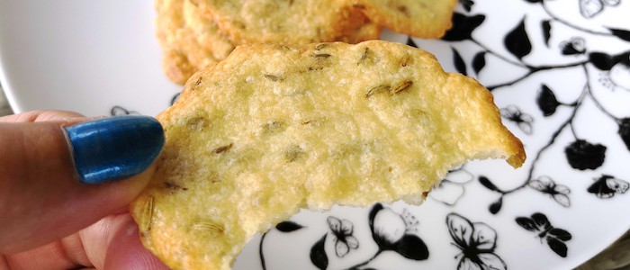 Zero Carbs Keto Parmesan & Fennel Crisps