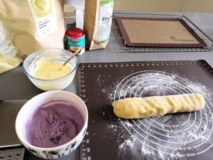 Keto Low Carb Blueberry Vanilla Cheese Danish