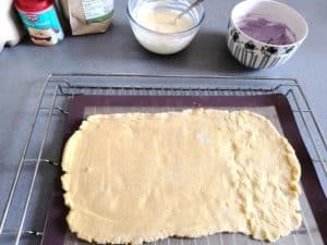 Keto Low Carb Blueberry Vanilla Cheese Danish