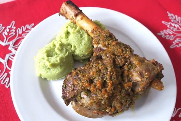 Low Carb Slow Cooked Lamb Fore Shanks