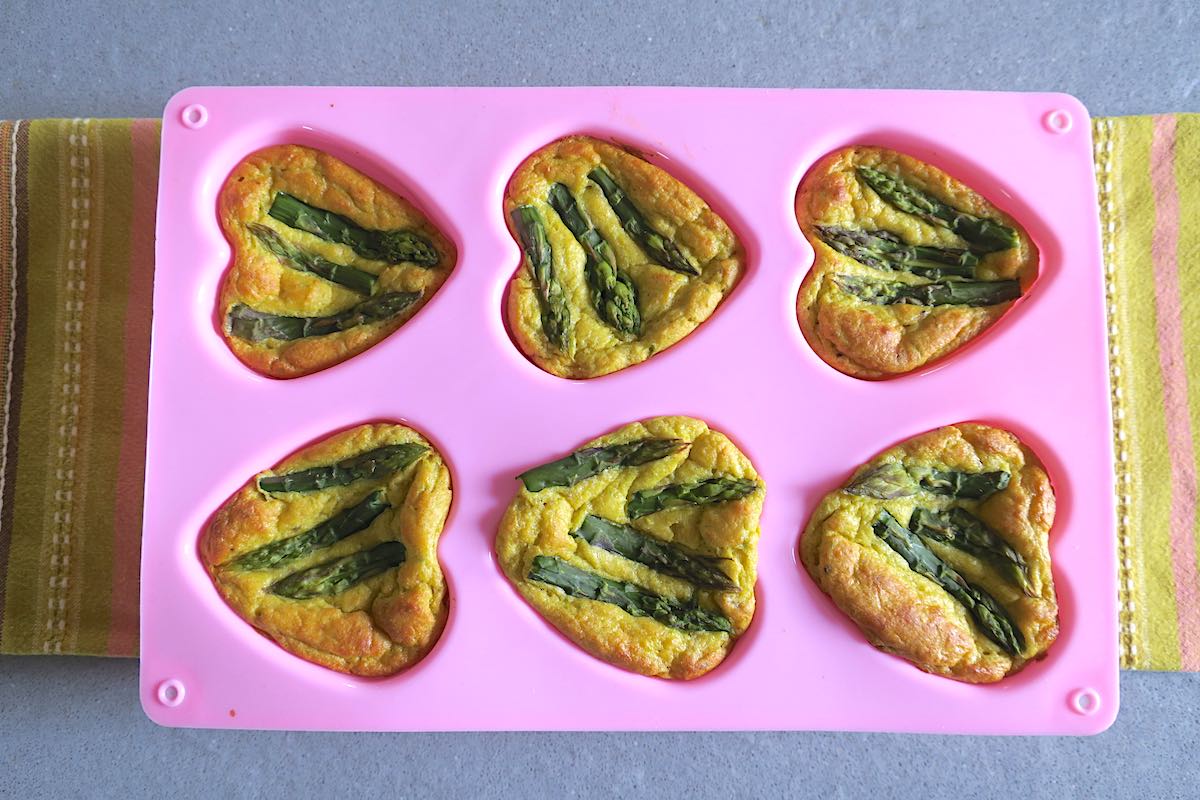 Keto & Low Carb Asparagus Muffins