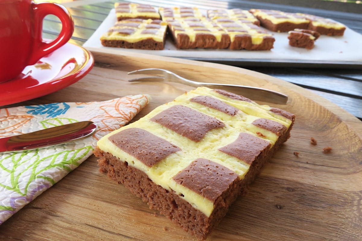 Sugar Free & Keto Breakfast Cake Slice