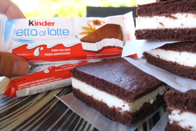 Sugar Free & Low Carb Kinder Milk Slice
