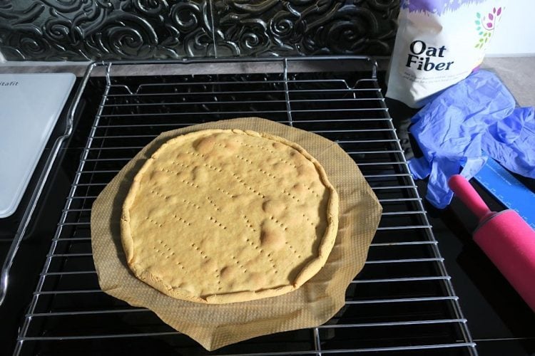 Low Carb, Dairy & Nut Free Thin Crust Pizza