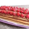 Low Carb Raspberry & Nutella Birthday Cake