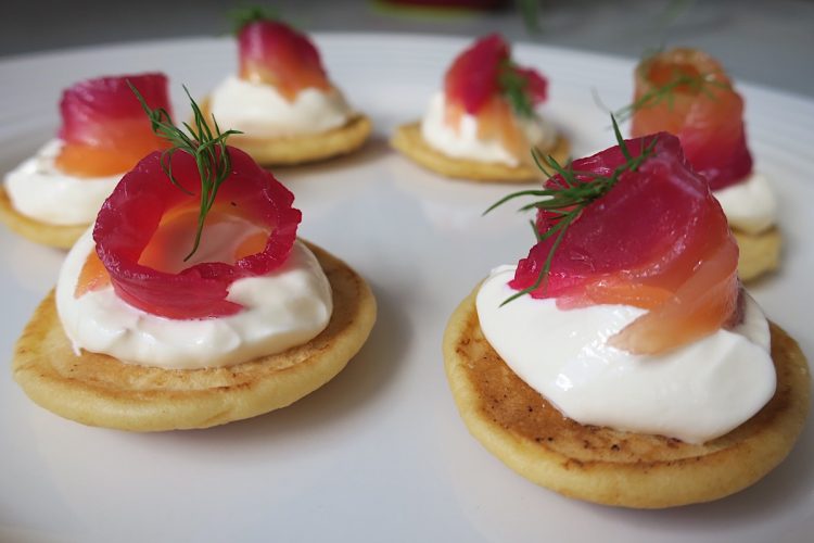 Low Carb Blini - Two Ways