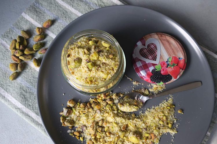 Sugar Free Pistachio Praline Sprinkles