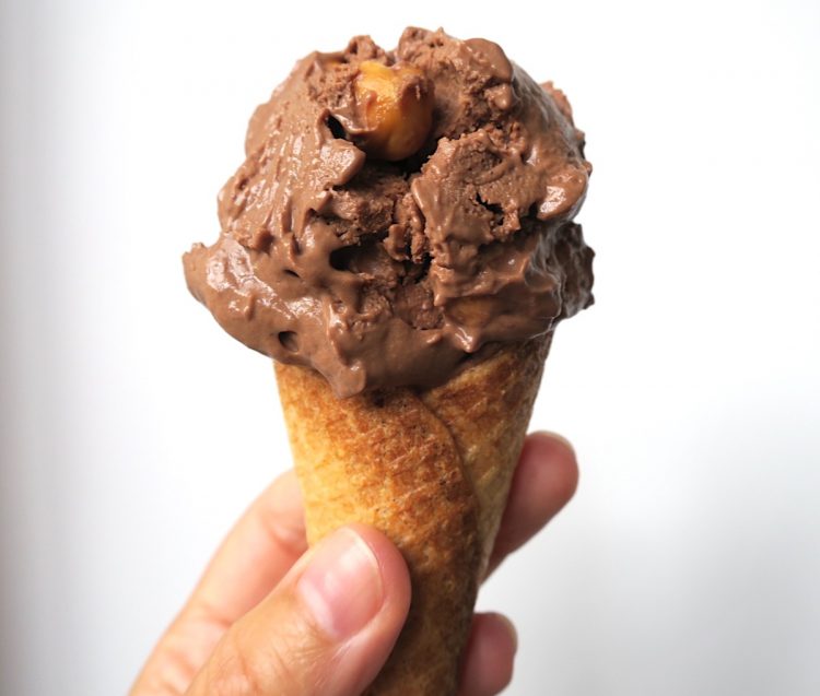 Keto Chocolate Hazelnut Ice Cream (Bacio Gelato)