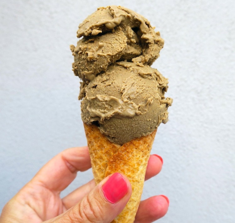 Low Carb Liquorice Gelato Ice Cream