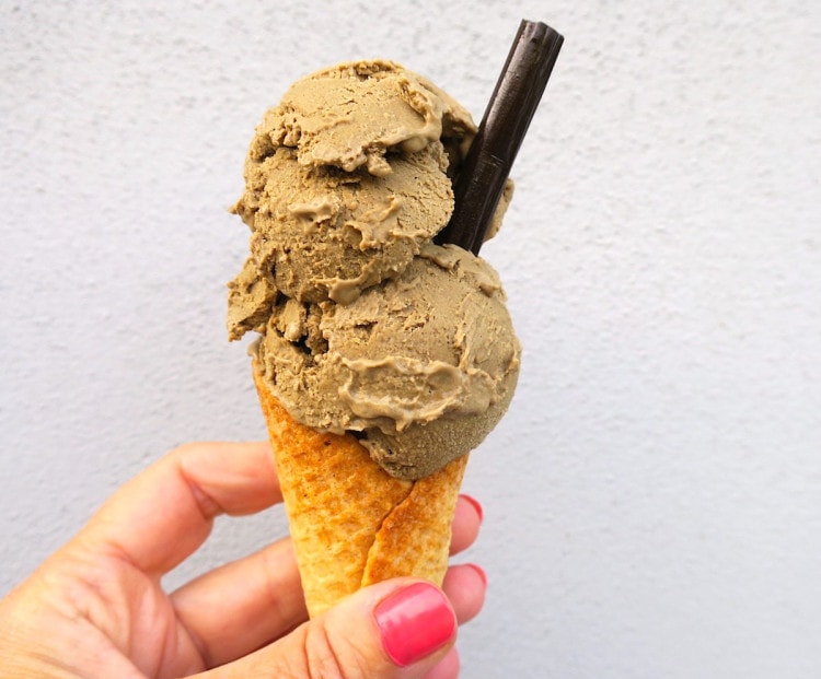 Low Carb Liquorice Gelato Ice Cream