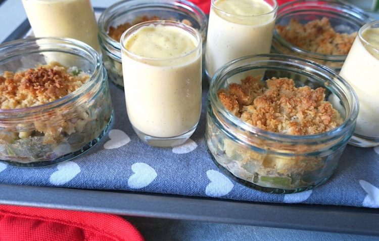 Keto Chayote 'Apple' Crumble