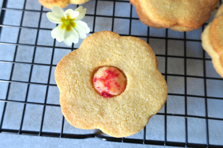 Keto Lemon Curd Lupin Sandwich Biscuits