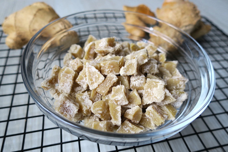 sugar free crystallised ginger