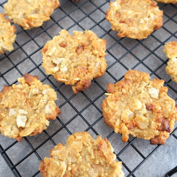 Sugar Free Ginger & Almond Florentines