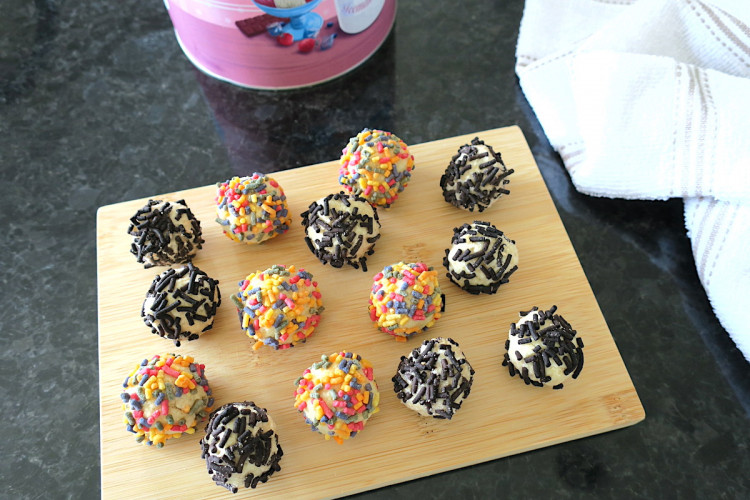 Sugar Free Orange Amaretti BonBons