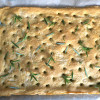 Keto Genoese Focaccia Bread No Gluten, No Yeast