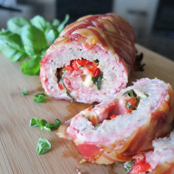 Italian-Style Keto Bacon Bomb