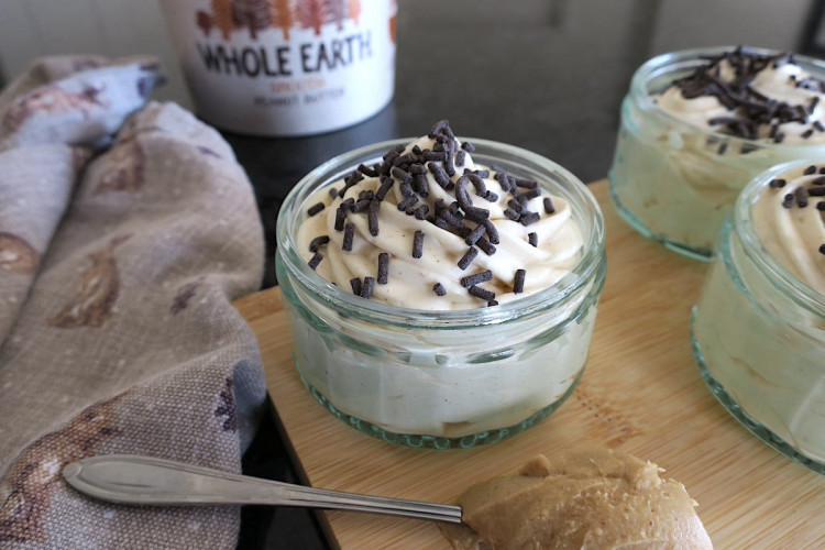 Skinny Keto Peanut Butter Mousse