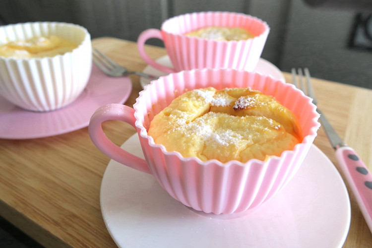 Sugar Free Baked Ricotta Cheesecakes