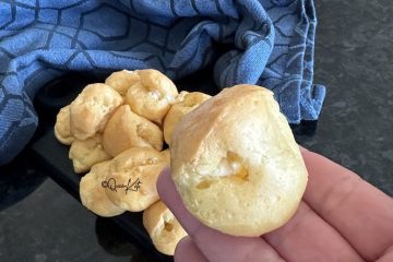 Keto Gougère Savoury Cheese Puffs